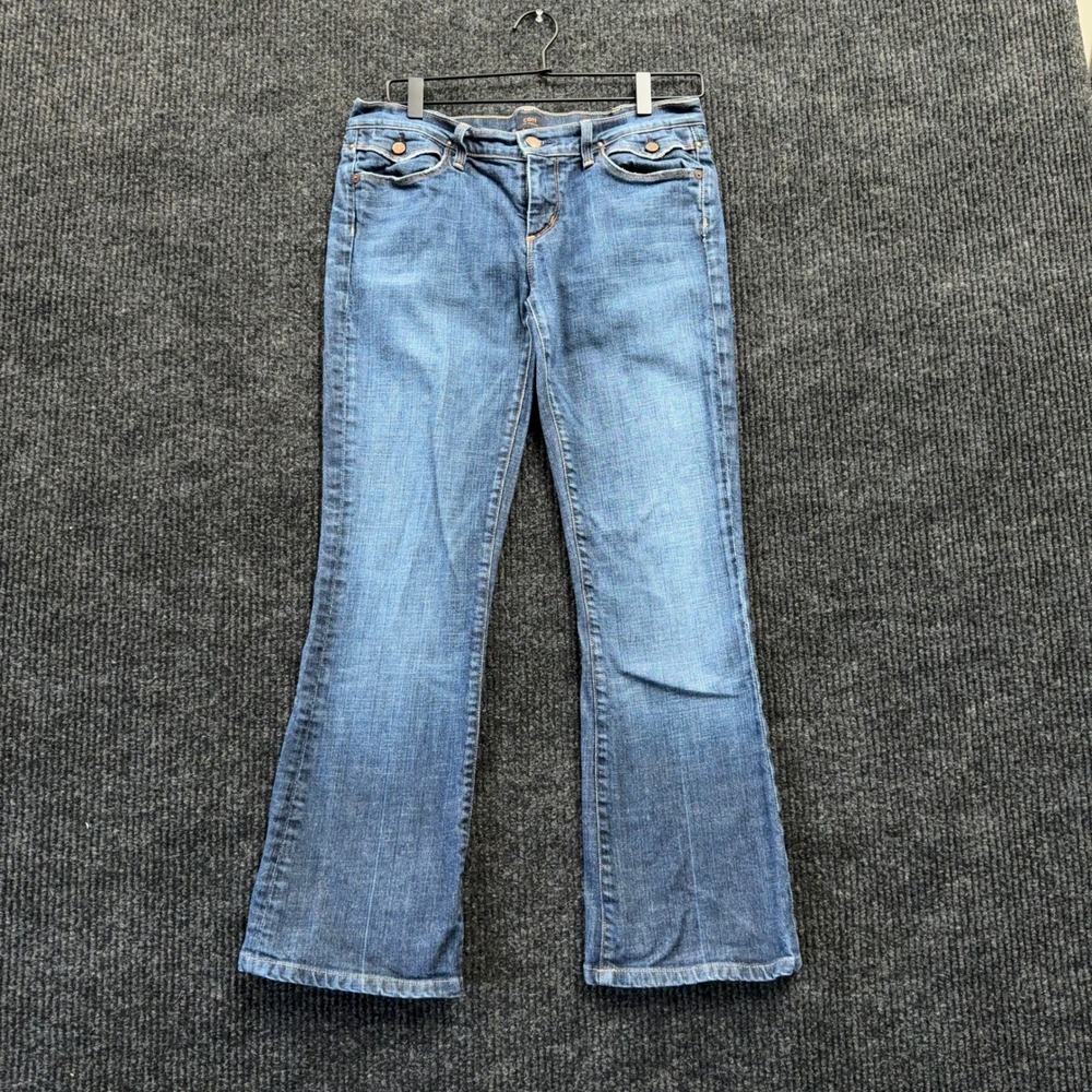 Citizens of Humanity Bootcut Jeans Womens 29 Blue Excellent Low Rise 1223-001